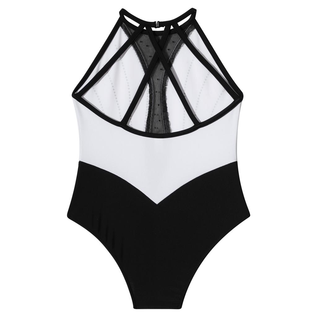 Детское балетное танцевальное трико для девочек без рукавов, гимнастическое тренировочное боди с блестящими стразами, танцевальные костюмы с открытой спиной