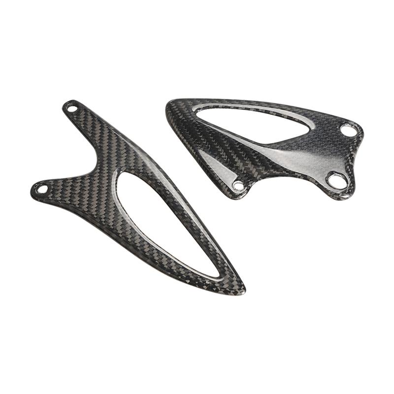 Защита педали и пятки из углеродного волокна для Yamaha YZF-R1 / R1M 2020-2025, Защита подножки мотоцикла