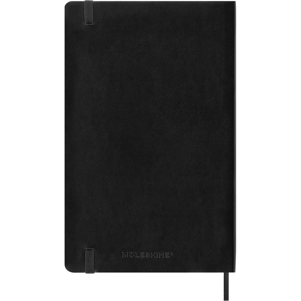 Блокнот Moleskine 2025 Начиная с 18 месяцев Ежедневник Большой Формат (Ширина 13см x Высота 21см) Мягкая обложка Черная DSB18DC3Y26