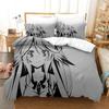 Новый комплект постельного белья Game No Game No Life Sora and Shiro Single Twin Full Queen King Size Bed Set Adult Kids Bedroom Duvet Cover Sets