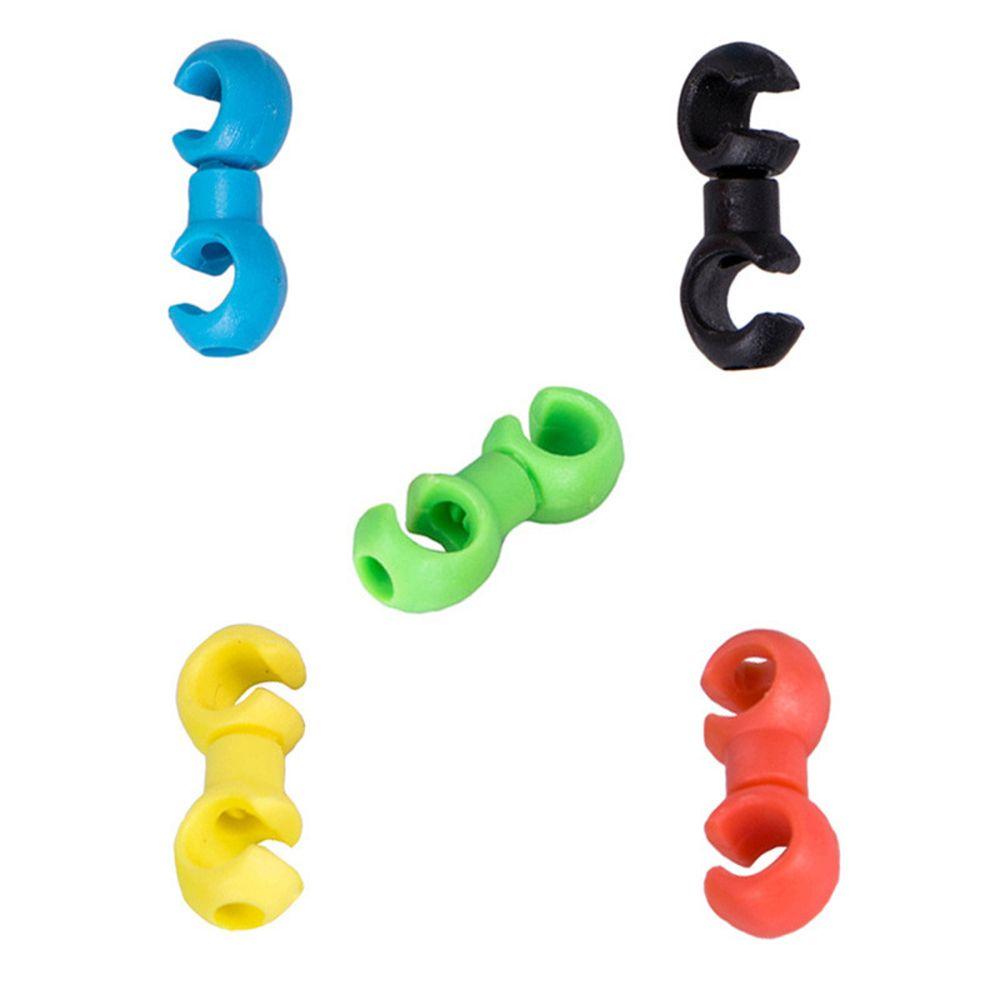 Road Bicycle Parts MTB Bicycle Bike Cross Line Clip Cable Buckle Ring Clasp S Style Clips Buckle