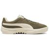Puma GV Special Замша 398508-10 Зеленый Лоден Морозный Айвори Унисекс Ретро Кроссовки для Стиля Жизни