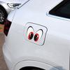 Автомобильные наклейки Красный глаз Водонепроницаемые наклейки Устойчивые к царапинам Самоклеящиеся декали для автомобилей Электромобилей Багажа