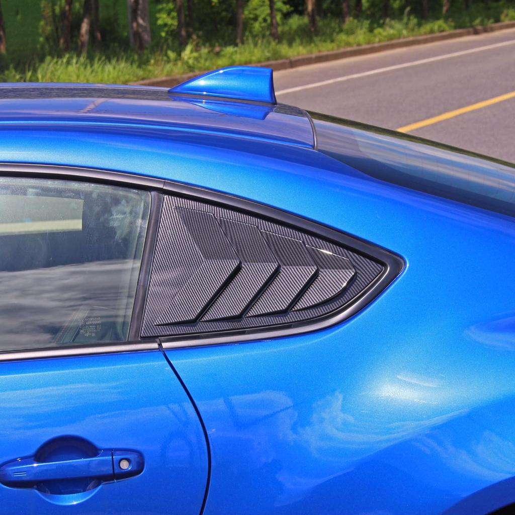 2022 Subaru BRZ и Toyota B6 Комплект заднего спойлера с жалюзи, спортивное крыло на крышу и боковые юбки