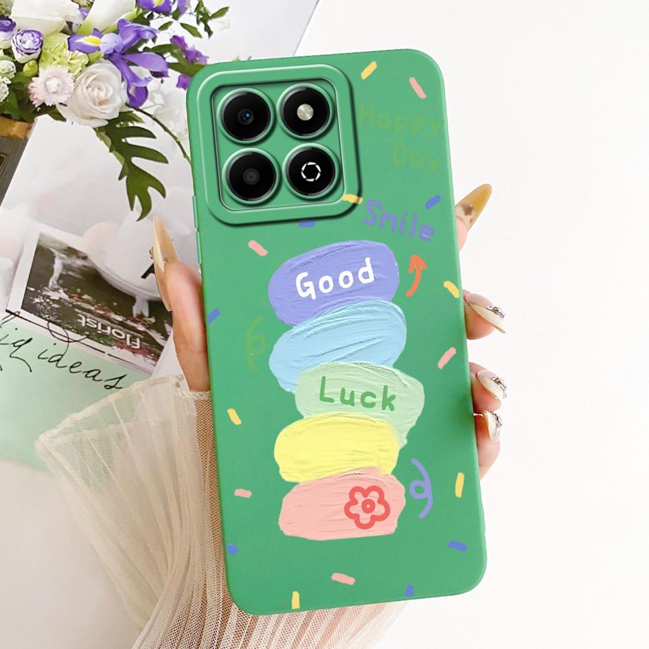 For Honor X6c Case 2025 New Creative Cat Cartoon Candy Silicone TPU Shockproof Cover For Honor X6a X6b 4G WDY-LX1 JDY-LX1 Bumper