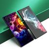 Чехол для телефона Moon Stars Space Astronaut Black Silicone Case для Samsung Galaxy S23 S21 S20 FE S24 S22 Ultra S10E S10 S9 S8 Plus
