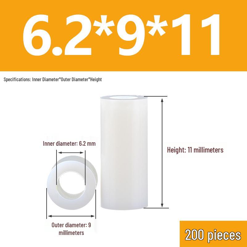 Plastic Insulating Spacer Sleeves M5-M12