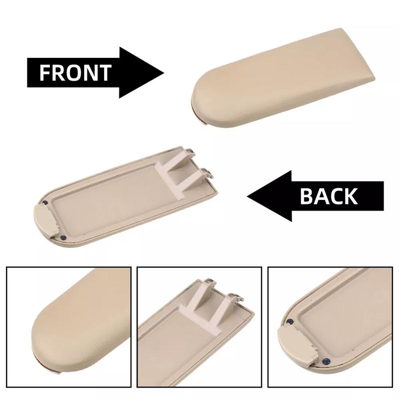 Кожаный чехол для подлокотника центральной консоли автомобиля для Vw Golf Mk4 Beetle Passat B5 Bora Skoda Octavia 18D867173 82V 3B0 867 173