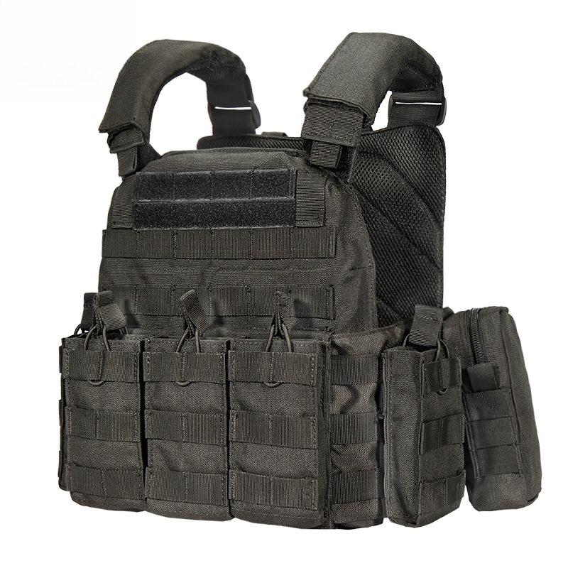 Quick Release Breathable Tactical Vest Multifunctional Camouflage Outdoor Training Vest Amphibious Outdoor CS Tactical Vest