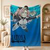 Nicole Demara Zenless Zone Zero Blanket For Soft Warm Knee For Bedroom Living Room Bed Sofa Camping Picnic Office Gift