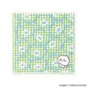 Chiikawa pochette towel handkerchief green gauze pile cute approximately 2525 cm
