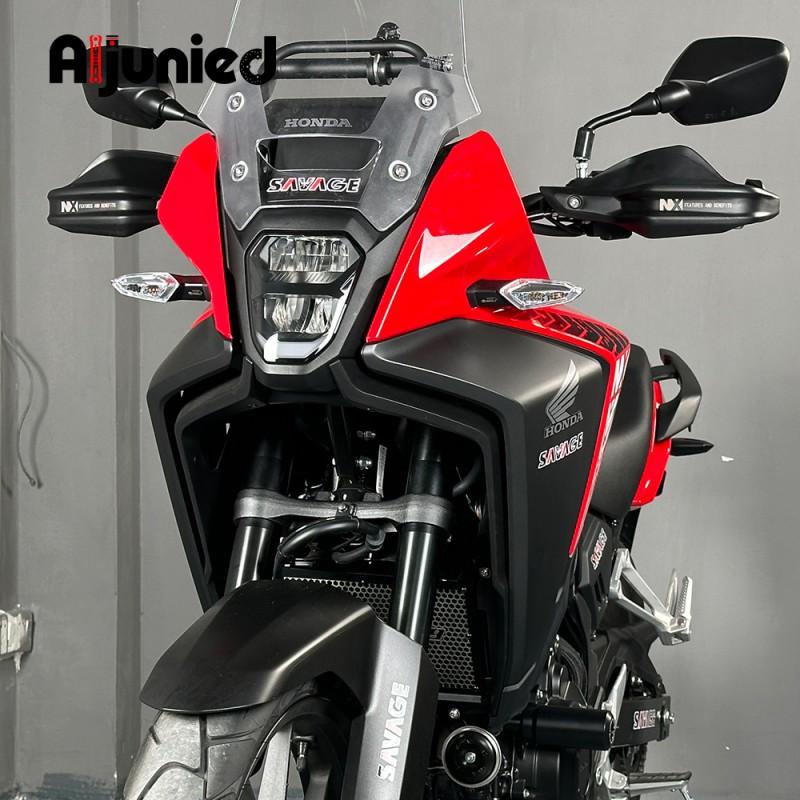Motorcycle Hand Guard Windshield Protector Honda CB500X NX500 NX400 Black PP Plastic Handlebar