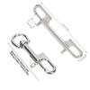 316 Stainless Steel Bolt Snap Double Head Swivel Eye Double Ended Hook 80MM Size 100MM Size D Ring Snap Water Sport