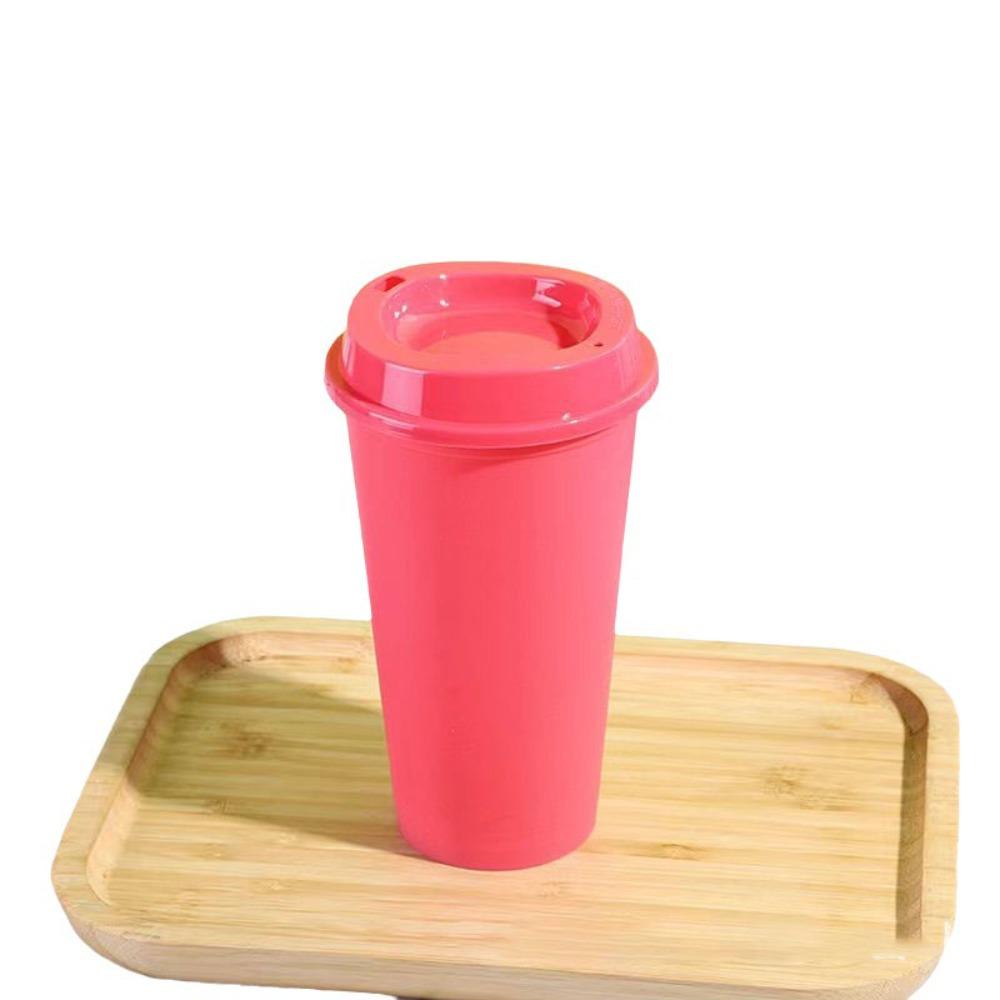 5pcs Reusable Coffee Cup 16 Oz Milktea Cup Drinkware Coffee Mug  Office