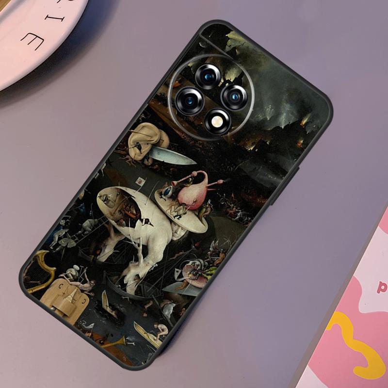 Hieronymus Bosch Art Painting Case For OnePlus Nord CE 5 2 3 4 Lite N30 N20 OnePlus 15 13 12 11 9 10 Pro 13R 10T 13T Cover