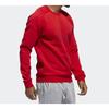 adidas Спортивный свитер с капюшоном и принтом логотипа для мужчин, светло-малиновый FU6221