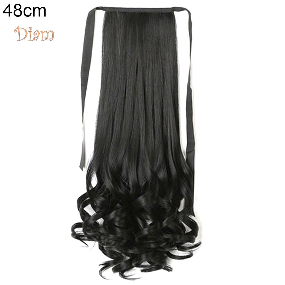 Длинный хвост с лентой для моделирования причёски