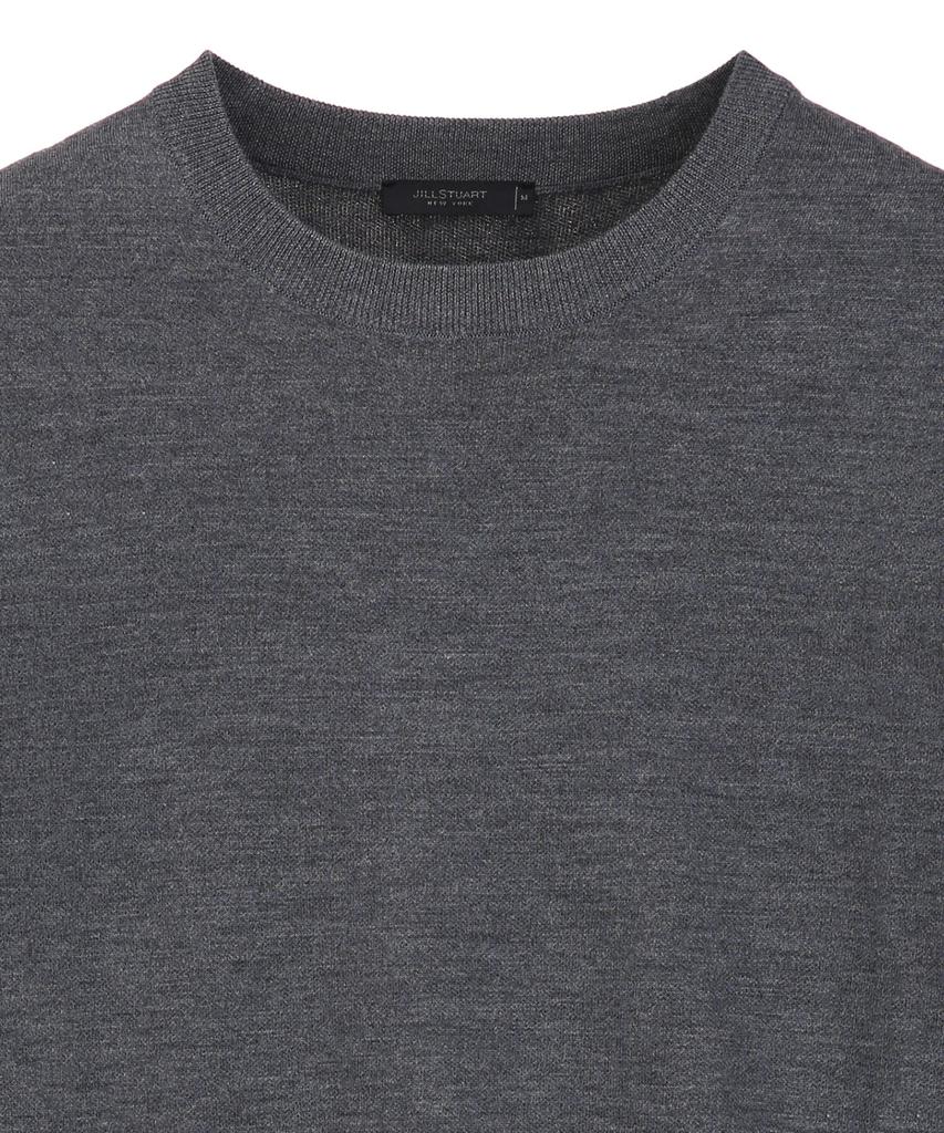 Jilseutyueoteunyuyogmaen Wool Crew Neck Knit - Dark Gray (Jnsw6A201G3)