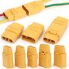 XT90 Plug Male Female Connector with Back Cover Wire Cable Connectors Adapter Terminal Plugs for RC Lipo Battery FPV Drone