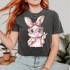 Bunny And Bubble Gum Easter Day T Shirt Cute Rabbit