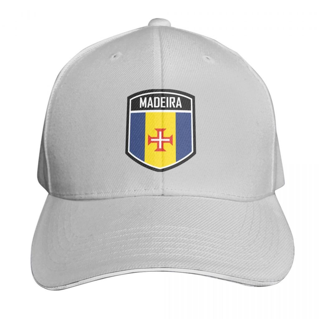 Madeira Flag Emblem Baseball Cap Trucker Hat funny hat Hat Luxury Brand foam party Unisexs Tennis Womens