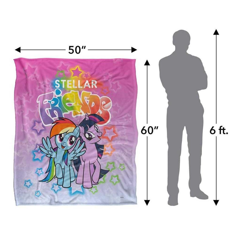 my little pony Stellar Friends Шелковистое Супермягкое Одеяло