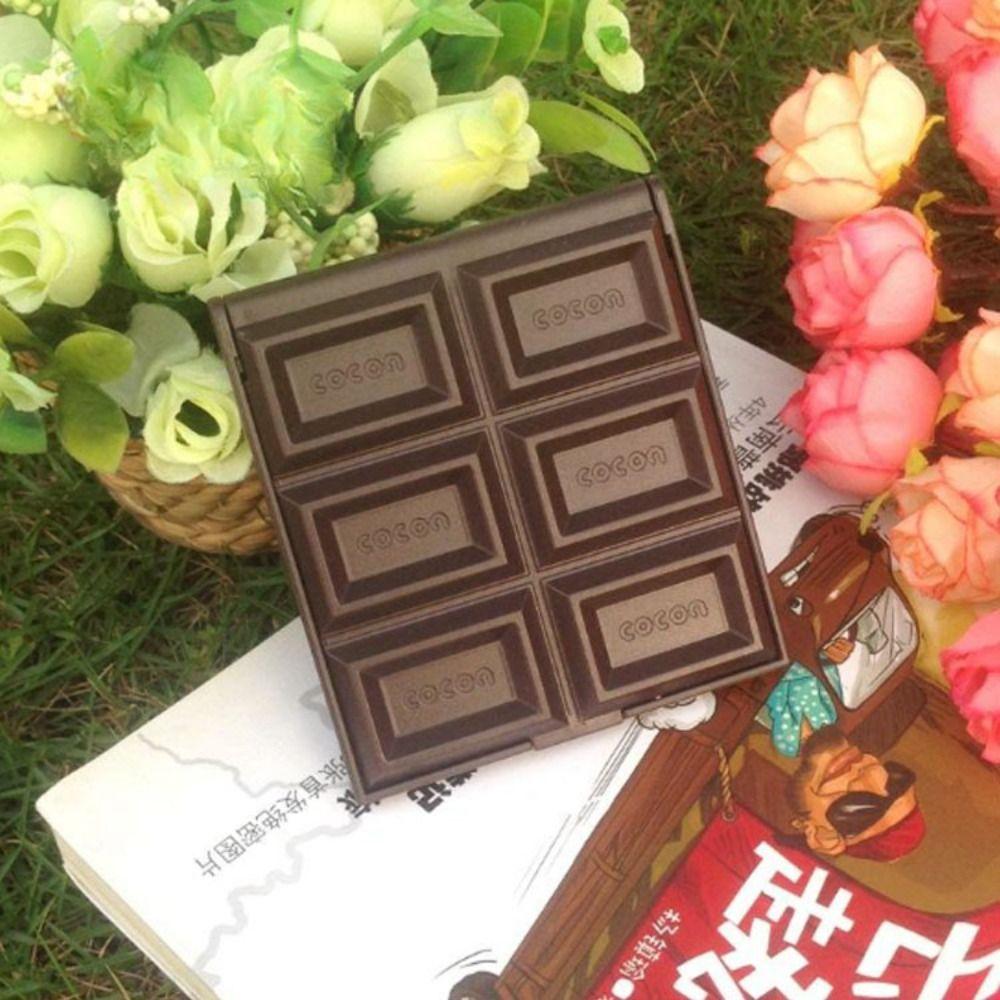 Портативное зеркало в форме шоколада Декоративное зеркало для макияжа Зеркало SPA Шоколадное зеркало Общежитие