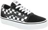 Vans Ward Suede/Canvas Sneakers (VA38j9_PVJ) Black/true White