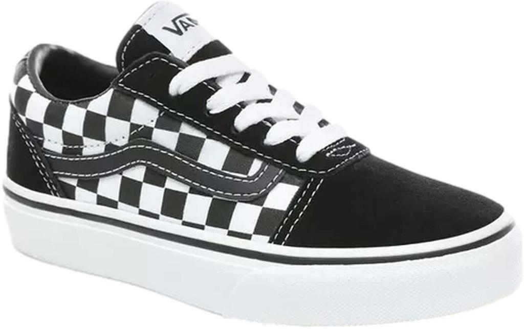 Vans Ward Suede/Canvas Sneakers (VA38j9_PVJ) Black/true White
