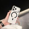 Магнитный чехол для iPhone 16/17 Pro Max - Защита от пожелтения, Прозрачный ПК, Защитная крышка