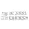 3 Set Twist Hair Clip Comb Fashionable Waterproof Elastic Anti Proof Metal Wire Hair Comb