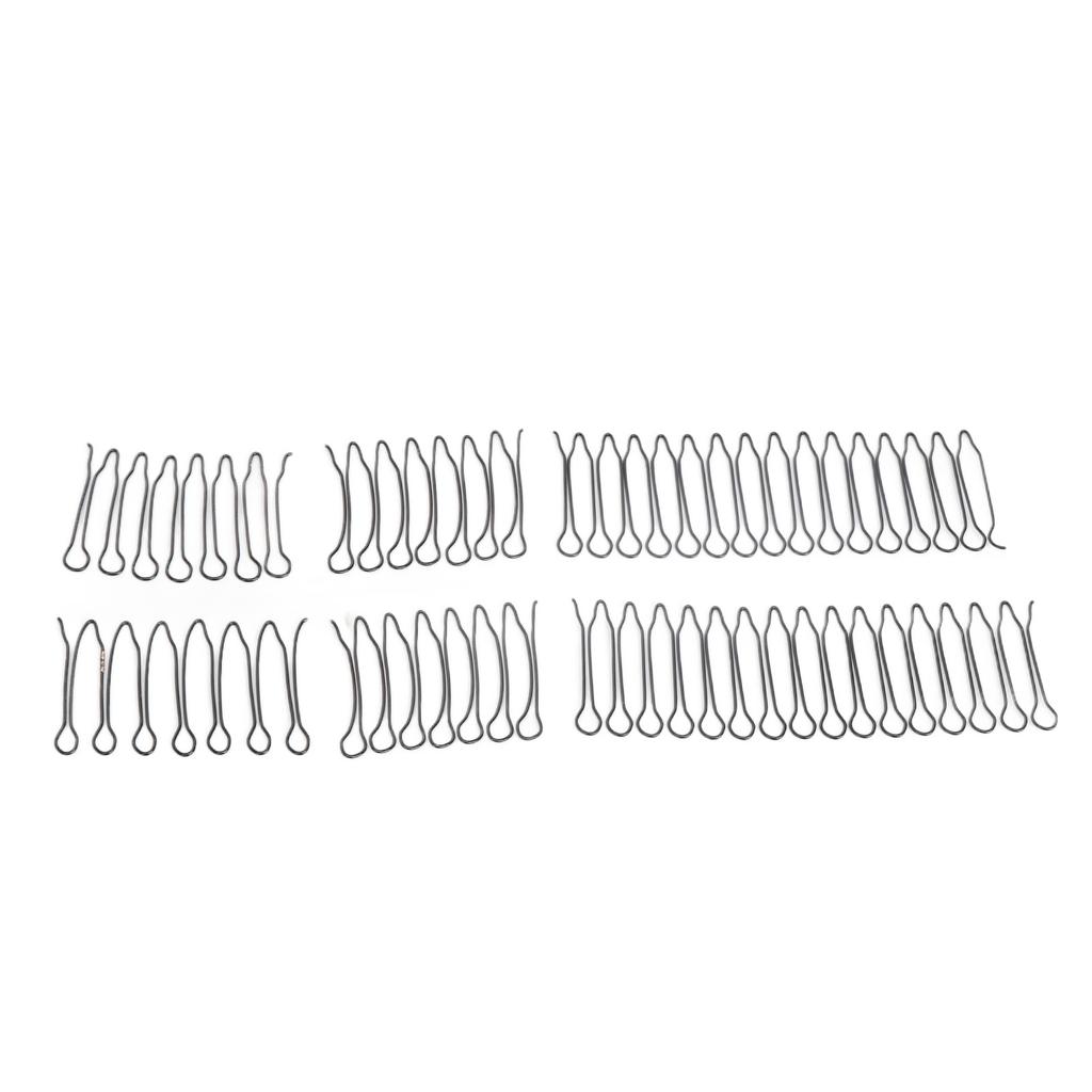 3 комплекта расчесок-зажимов для волос Twist, модная водонепроницаемая эластичная антипрозрачная металлическая проволочная расческа для волос