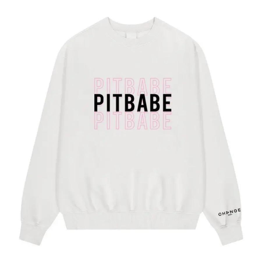 Pitbabe Pit Babe Сериал Худи Женский Мужской Харадзюку Толстовка Y2K Уличная одежда Хип-Хоп Худи Куртка Повседневная Спортивный костюм