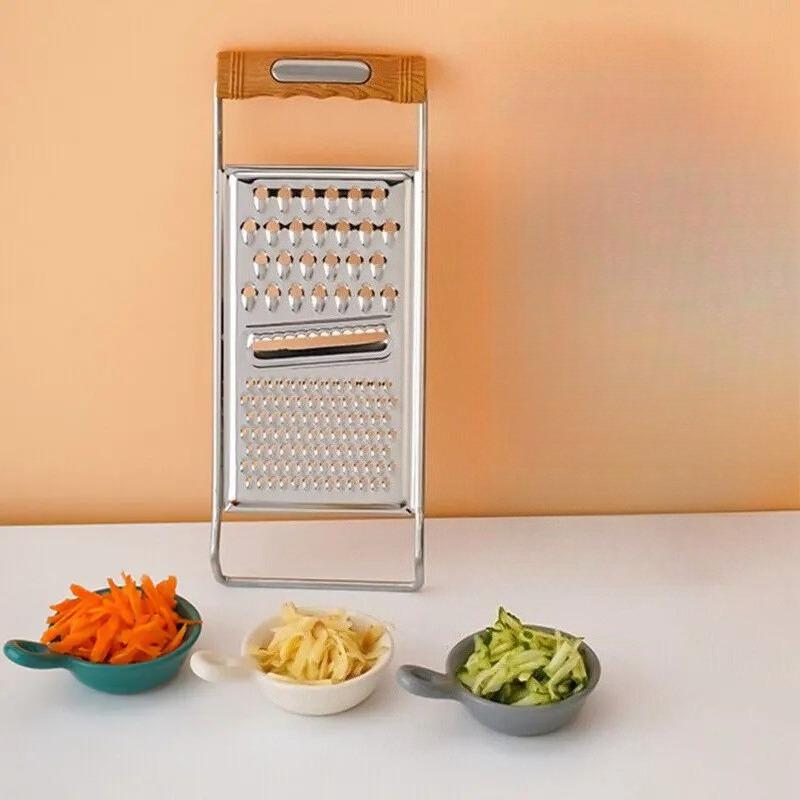 Новая многофункциональная терка для фруктов и овощей, нержавеющая сталь, слайсер для картофеля и моркови, овощечистка, измельчитель продуктов, кухонные гаджеты