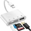 Высокоскоростная док-станция USB Type-C 3.0 с кард-ридером 4-в-1 для карт TF и SD