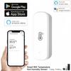 WiFi Smart Temperature And Humidity Sensor Battery Powered APP Monitoring Smart Home Security Work With Alexa Google Home
