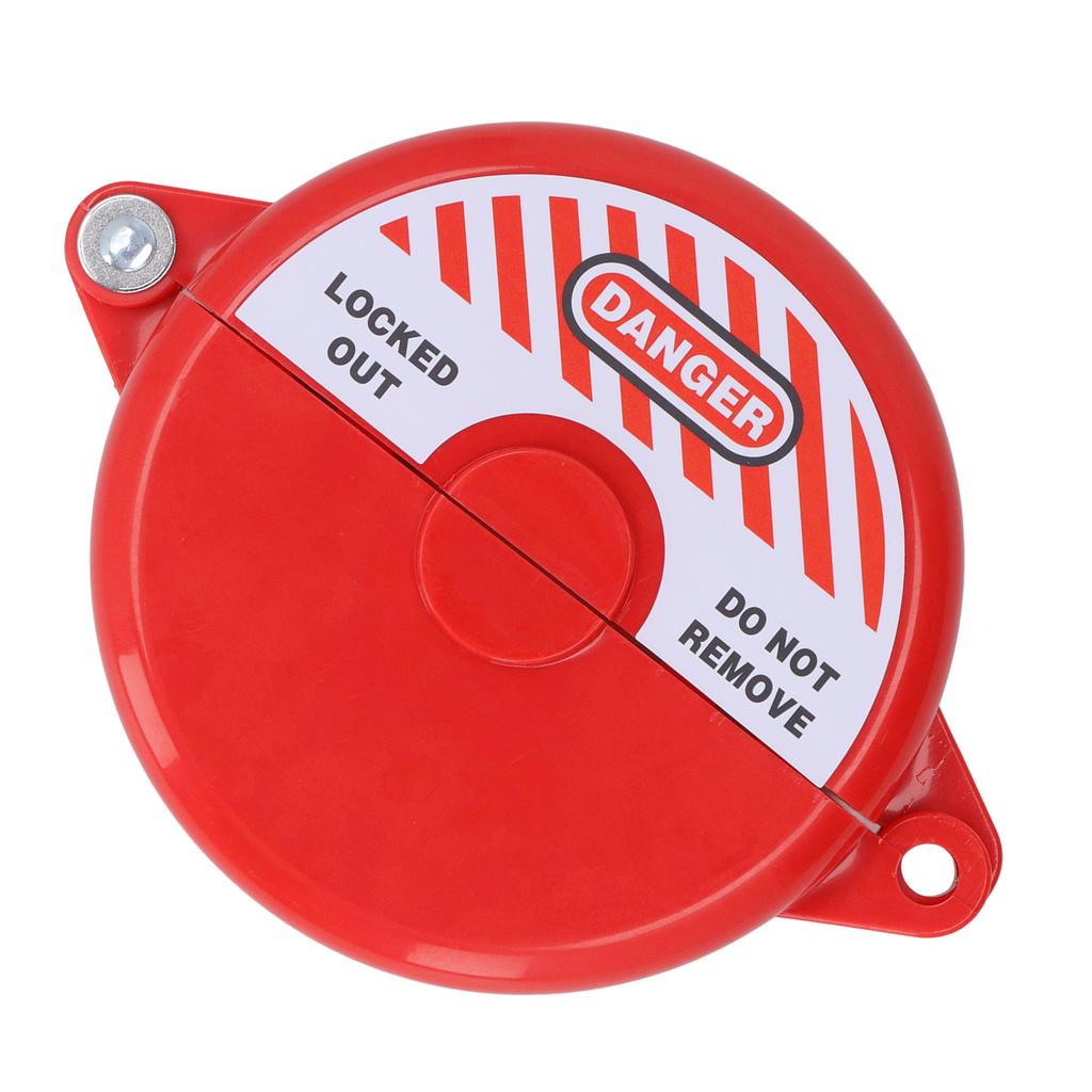 Блокиратор предохранительного клапана ABS-пластик Запорный клапан Блокирующее устройство для уличного сада 64-127 мм Шток клапана Красный