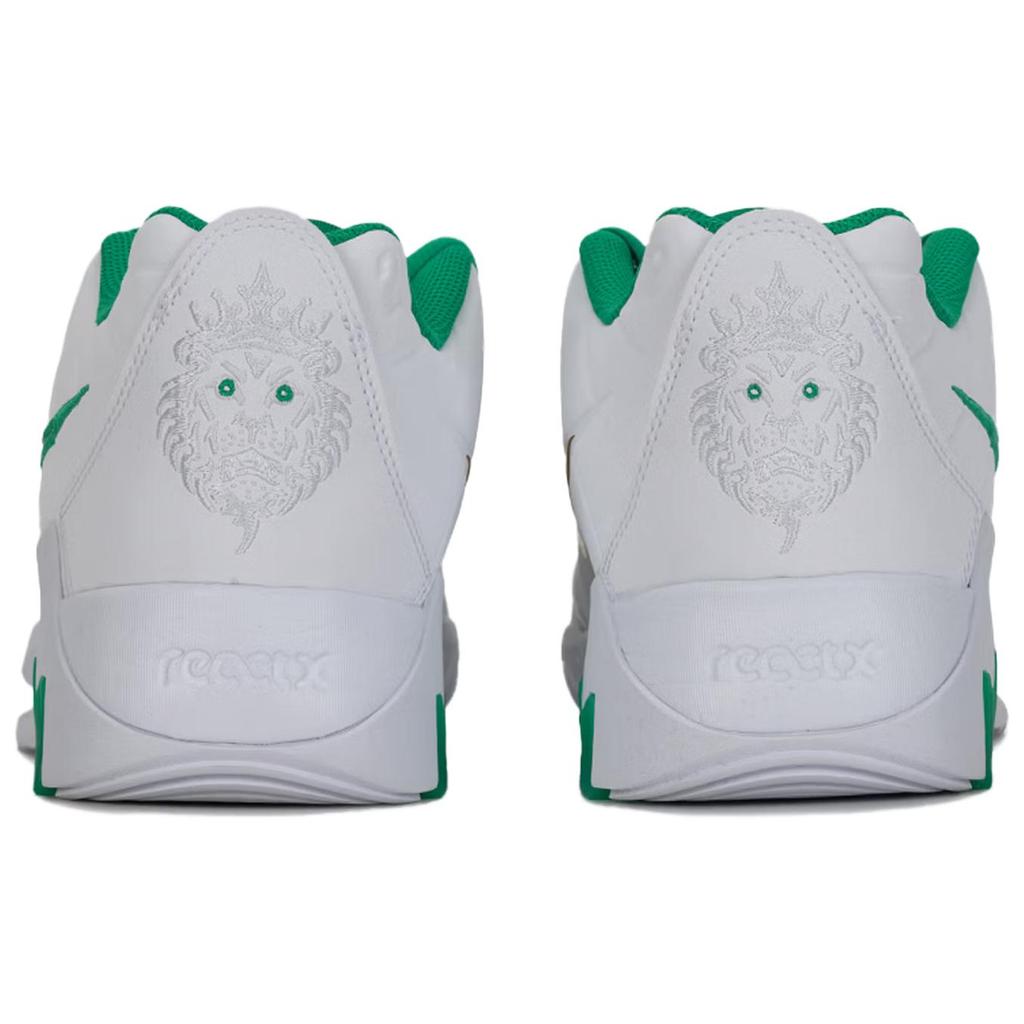 Nike LEBRON WITNESS IX Износостойкие Дышащие Низкие Баскетбольные Кроссовки Мужские Бело-Зеленые HQ8035-101
