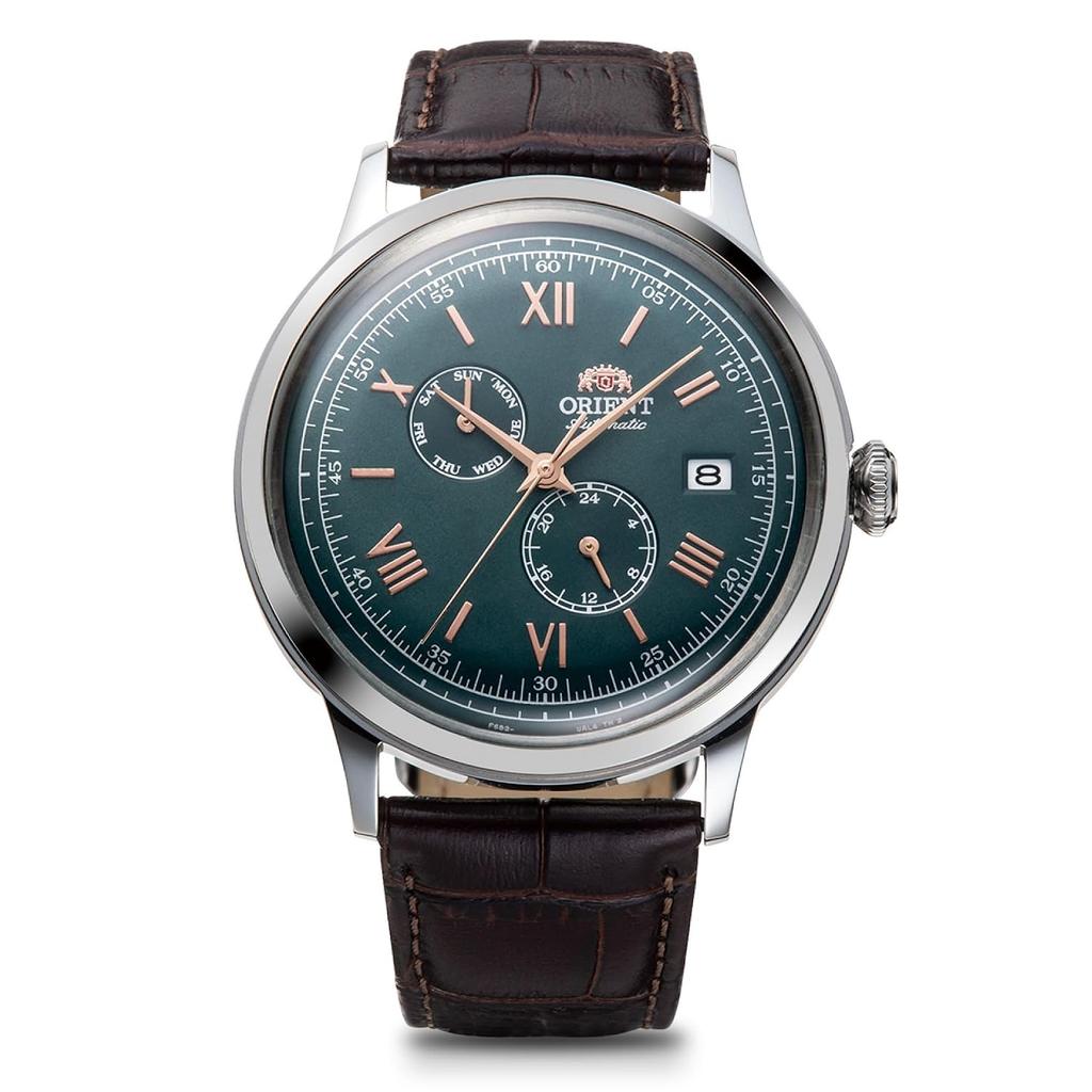 ORIENT Bambino automatic wristwatch mechanical domestic manufacturer warranty RN-AK0703E mens green