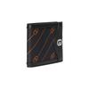 Gucci Мужской кошелек с клапаном и логотипом Double G, вплетающимся в дизайн, Черный 751882-FAB7D-1066