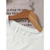 Kids Crewneck Short Sleeve Tee, Cute Bear Covering Face Print Summer Casual Top