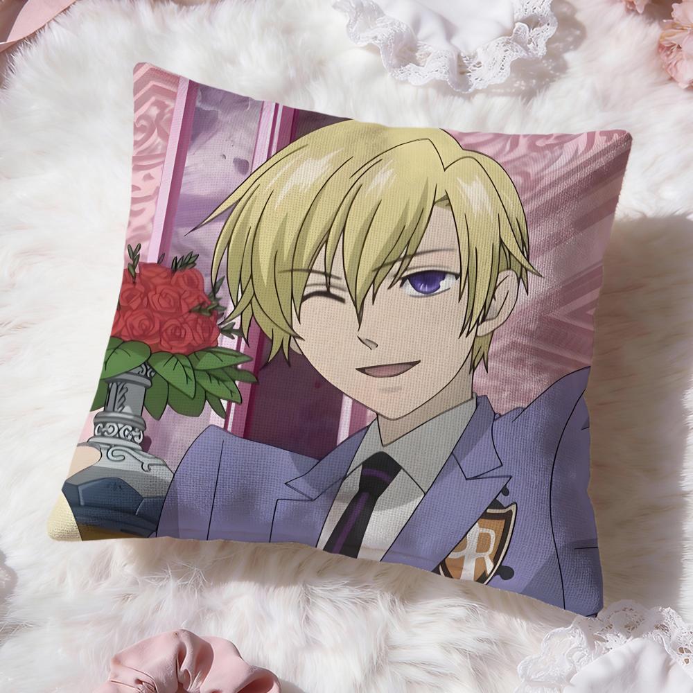 Чехол для подушки Ouran High School Host ClubS, двусторонний, премиум-класса, для комфортной подушки — два в одном, подходит для любой комнаты и салона автомобиля.