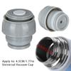 Universal Outdoor Travel Drinkware Flask Lid Water Bottle Cap Vacuum Cup Outlet Valve Mug Cover