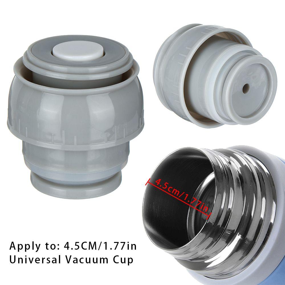 Universal Outdoor Travel Drinkware Flask Lid Water Bottle Cap Vacuum Cup Outlet Valve Mug Cover