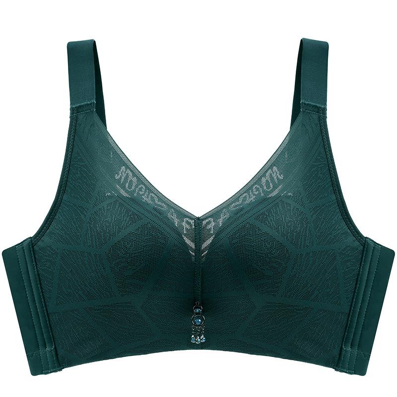 Latex Bra for Women Sexy Lace Tank Top Gather Underwear Collect Double Breast Bra Push Up Invisible Bra Sensual Lingerie