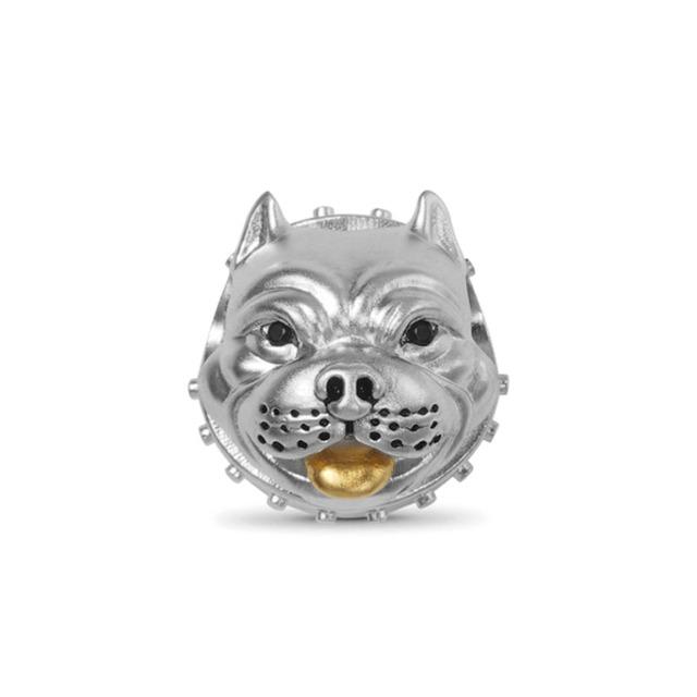 New Sparkling Owl Fox Dog Wolf Fish Hedgehog Charm Bead For Girl Fit Original Fashion Bracelet Diy Jewelry For Women Gift