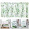Short Curtain Anti-Tear Strong Light Filtering Fast Drying Drape Effect Fine Embroidery Window Gauze Bedroom Accessory