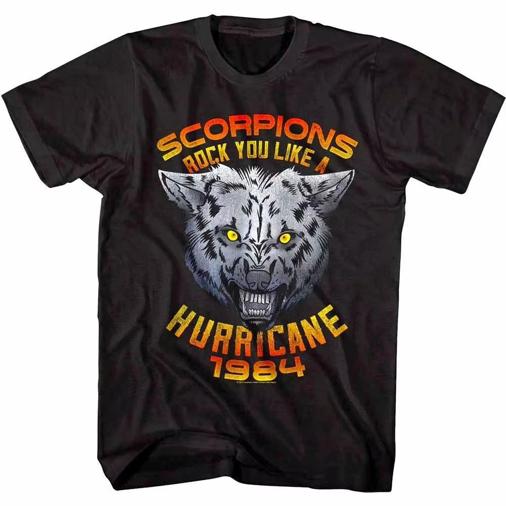 2025 Scorpions1984 Хип-хоп модные хлопковые футболки с рисунком унисекс для мужчин и женщин с коротким рукавом летняя футболка с круглым вырезом