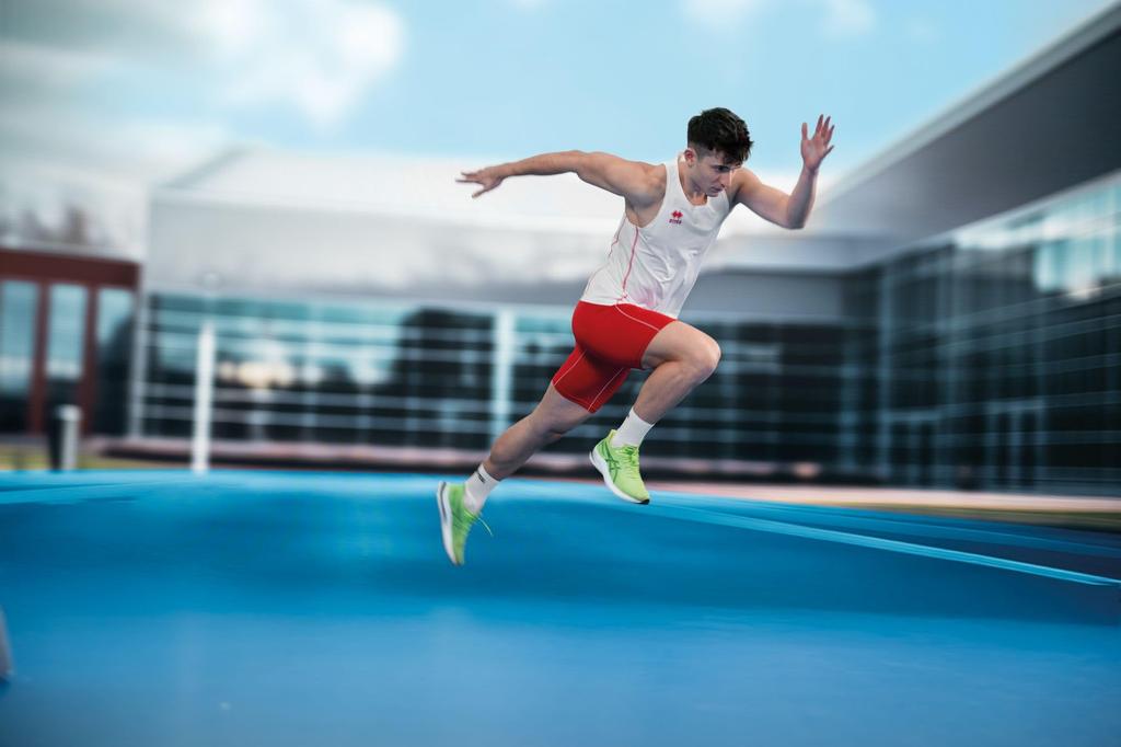 Майка для соревнований ARIHA [Elea] Белый/Красный