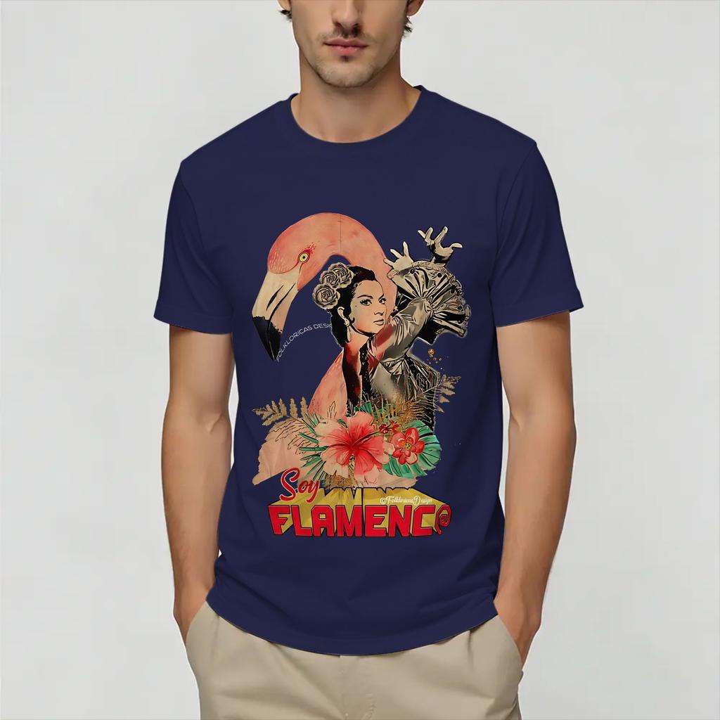 Lola Flores T Shirts Unisex Cotton Vintage TShirt Crewneck Tees Short Sleeve Clothing Gift Idea
